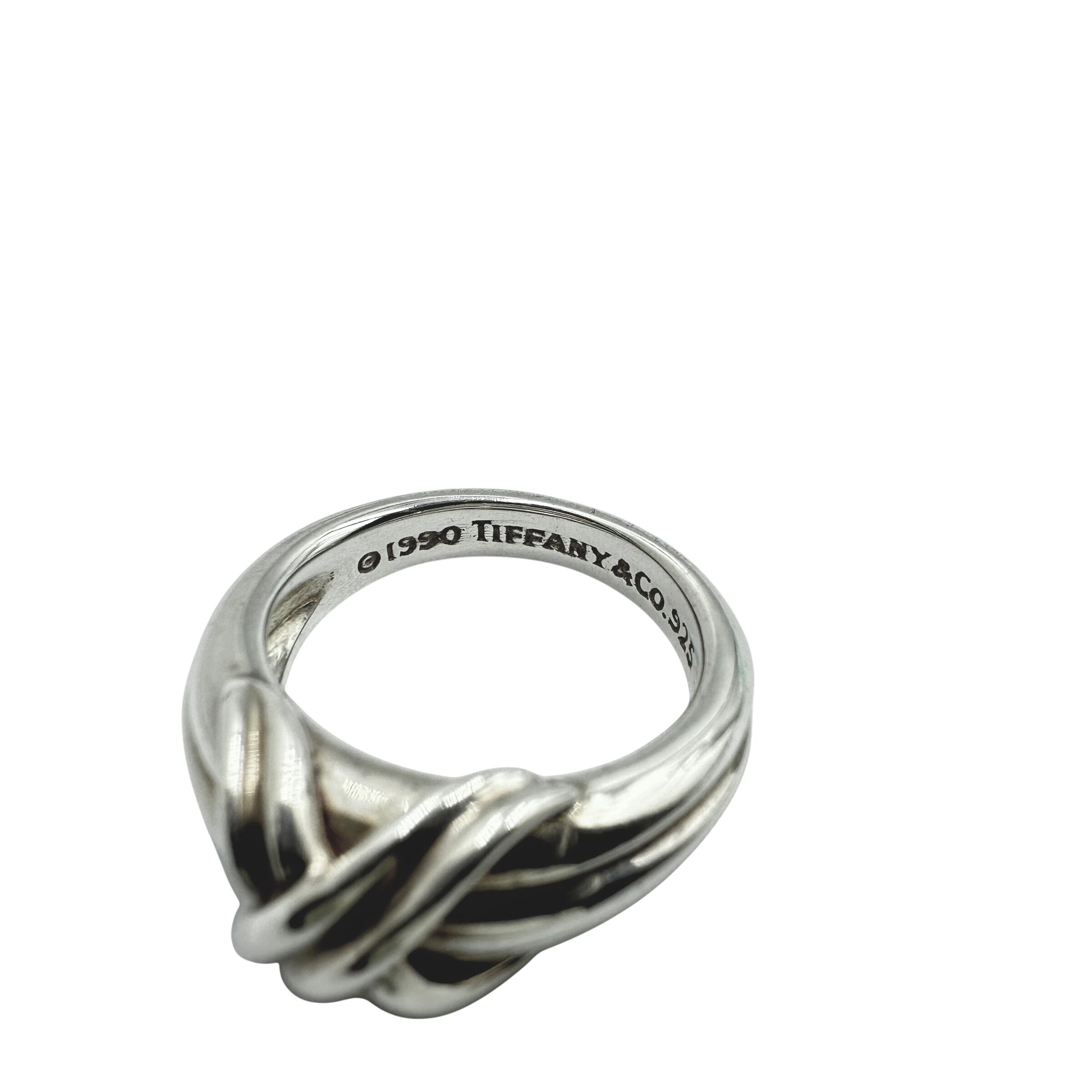 TIFFANY & Co. ティファニー シグネチャークロス リング 27467-202606