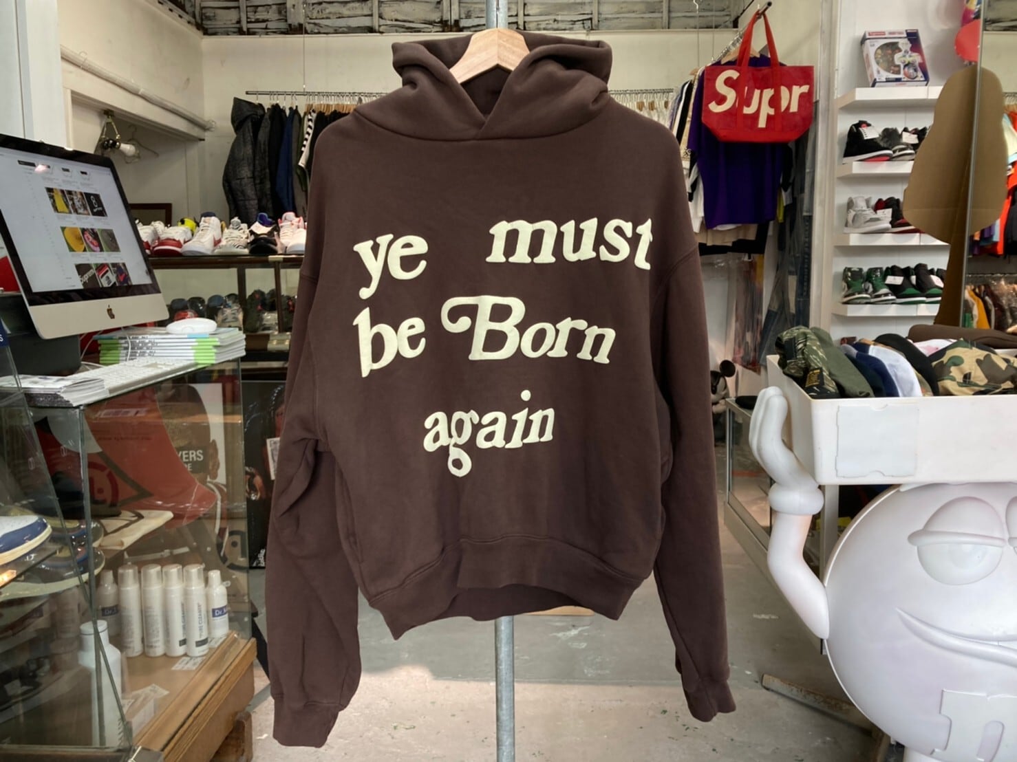 Season2 / Born Again Hoodie ベージュ Mサイズ