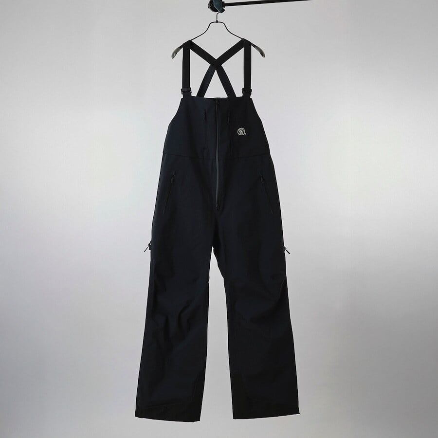 UNFUDGE 『 GENTLE BIB PANTS - BLACK 』 26/27 アンファッジ
