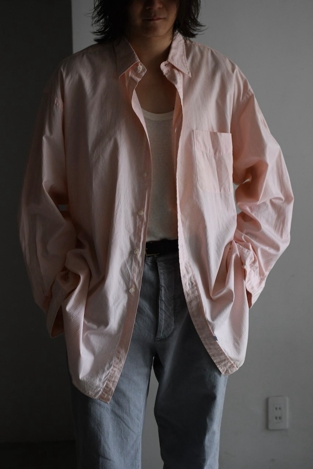OK/90's "polo by Ralph Lauren" 〜The Big Dress Shirt〜 stripe dress shirt
