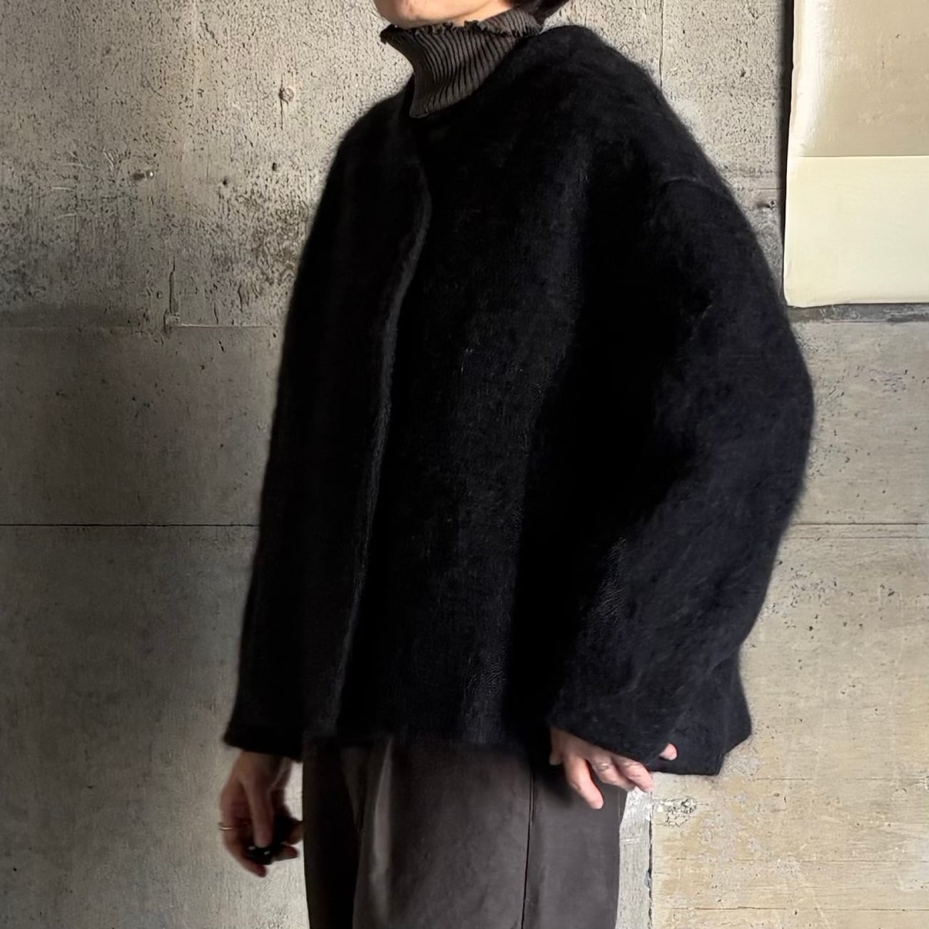 定価10万 フレンチモヘアコート Bilitis dix-sept ans定価10万