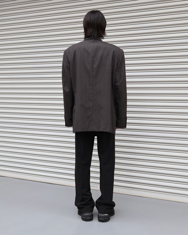 Oversized Shadow Stripe 6b doubleJacket