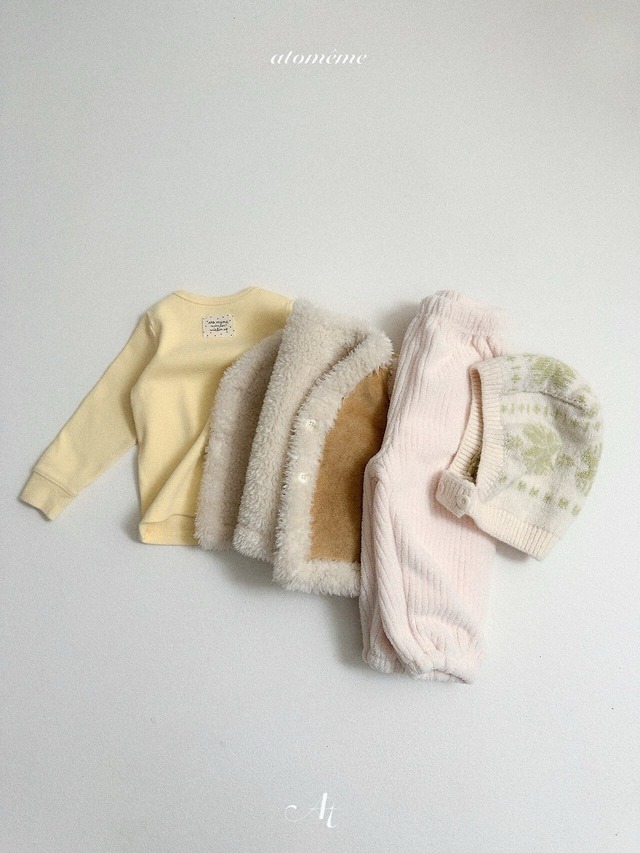 予約⌇atomeme/ Reversible mustang vest