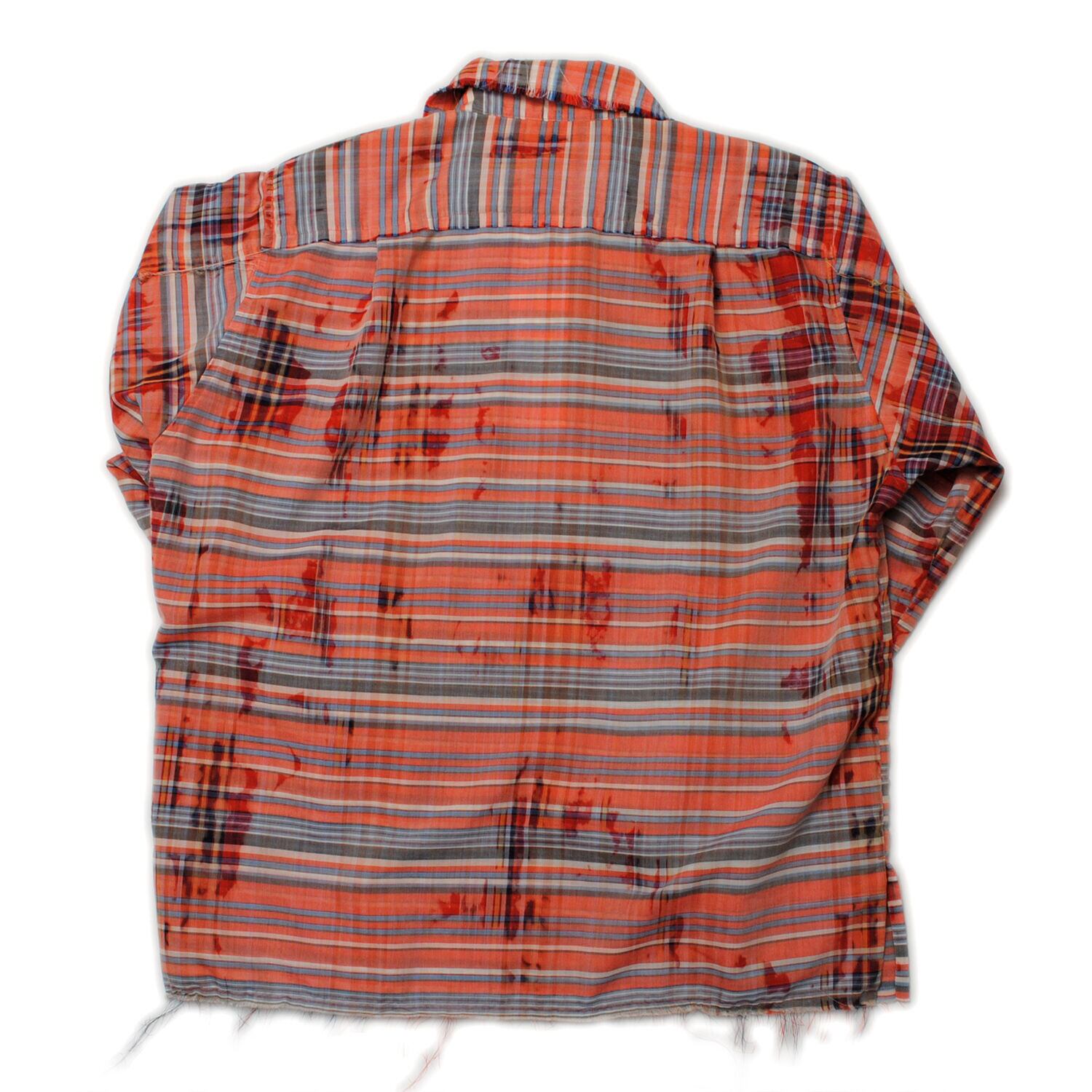 トップス doublet BLEACHED GAUZE SHIRT doublet BLEACHED GAUZE SHIRT (ORANGE) 22SS25SH105 | IAAAM ONLINE STORE