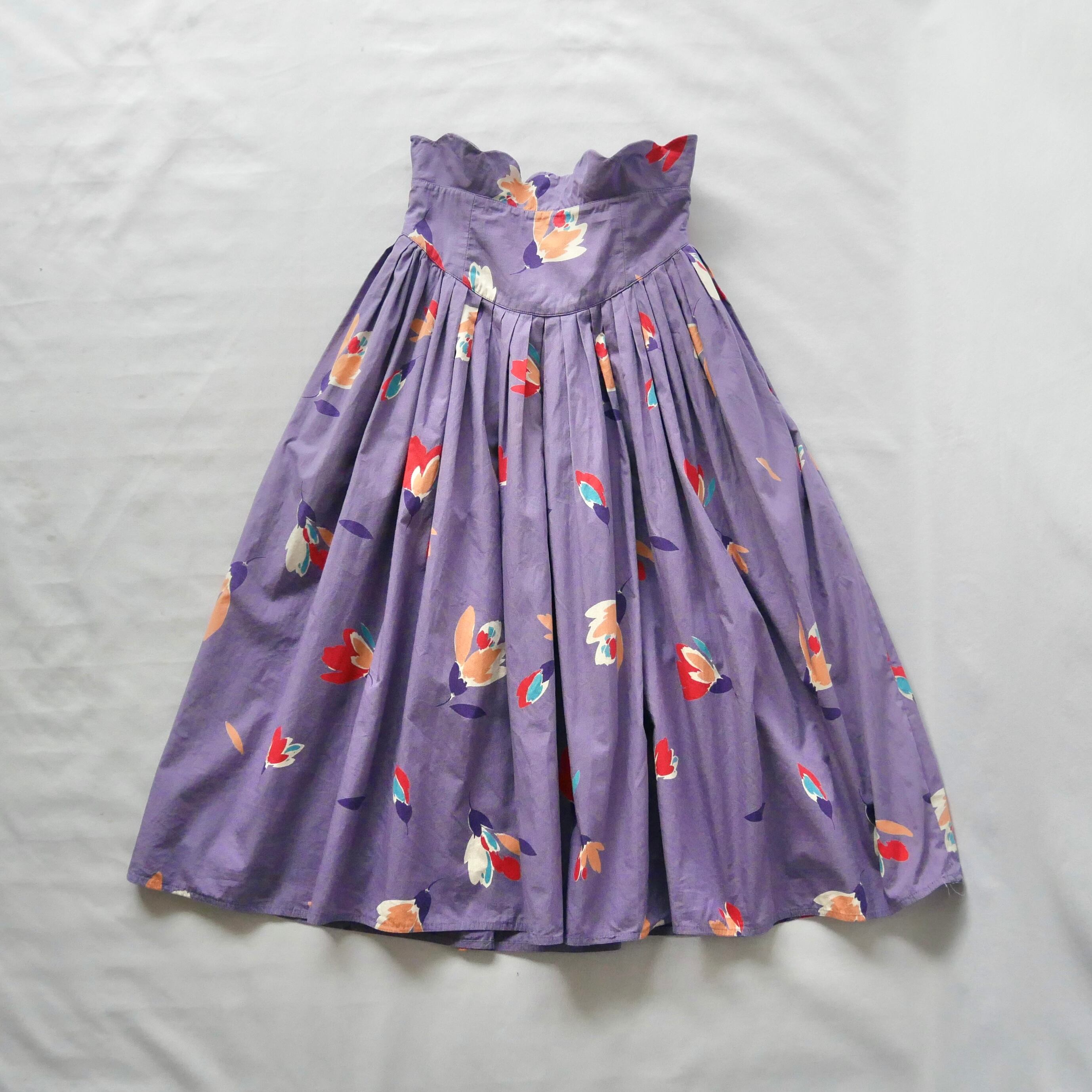 80s Maggy London by jeannene booher purple skirt 80年代 80s Maggy London by jeannene booher purple skirt 80年代