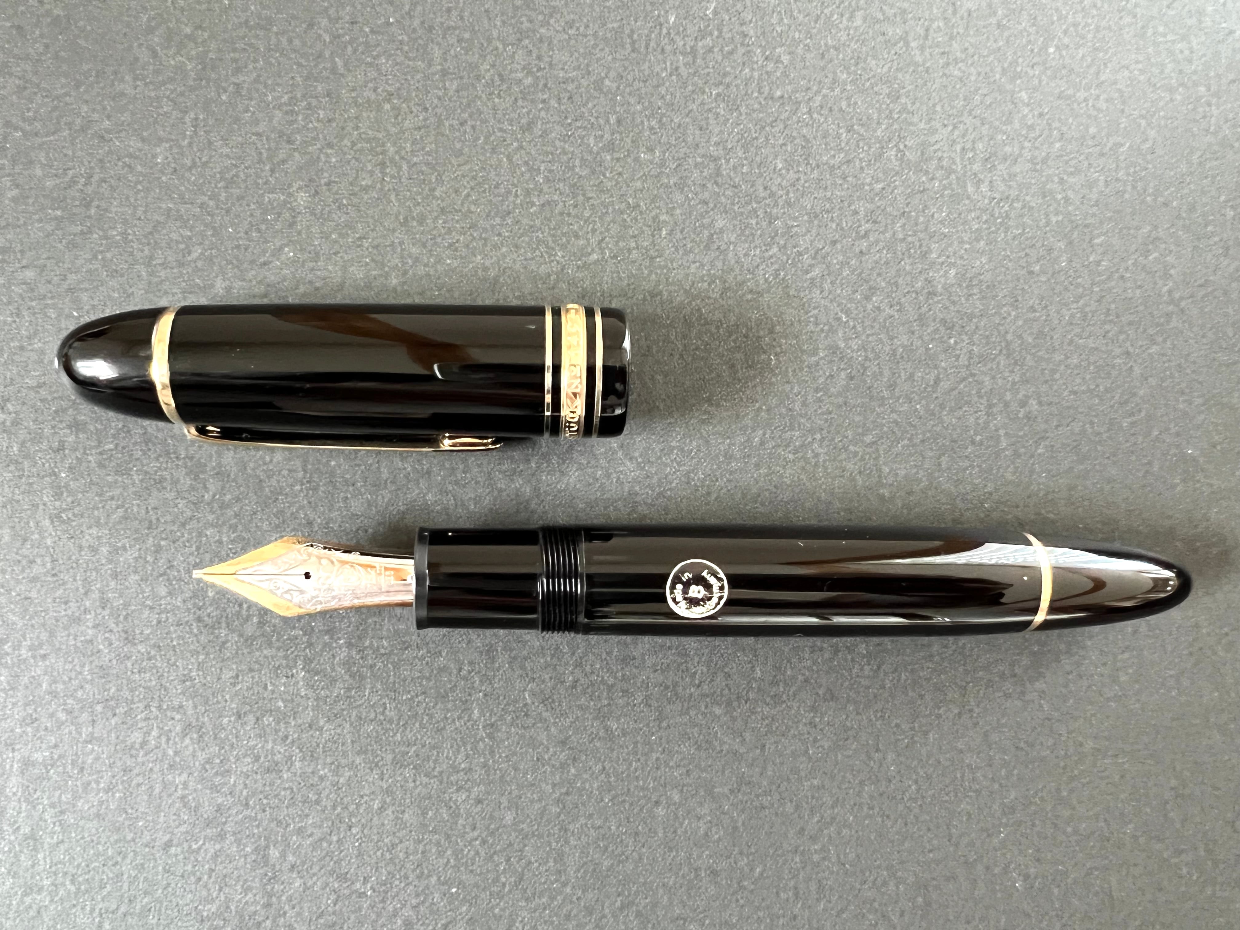 '80s　モンブラン マイスターシュテュック １４９　MONTBLANC MEISTERSTUCK 149　（太字）　14K　　　　　02691