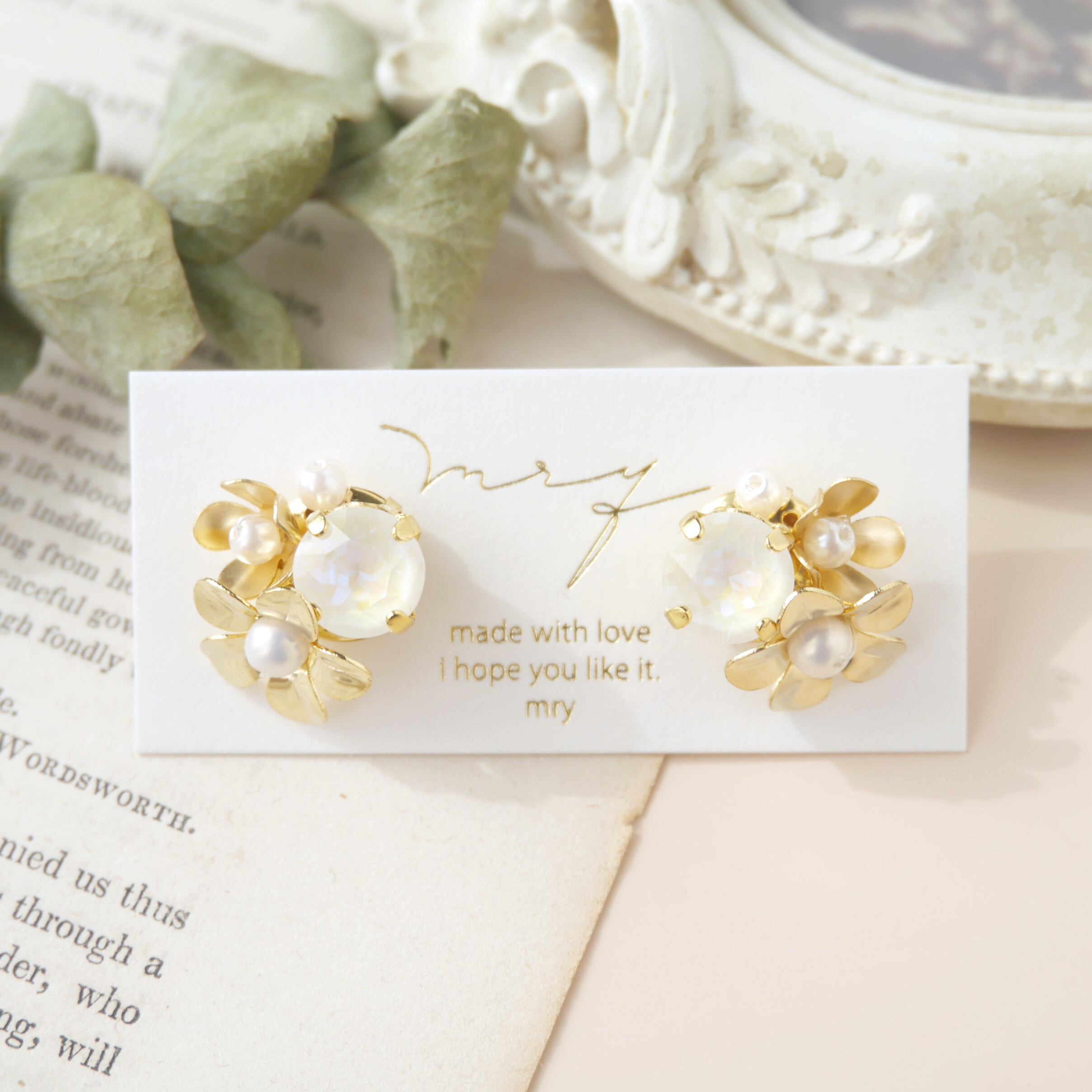 ボタニカルフラワー/white