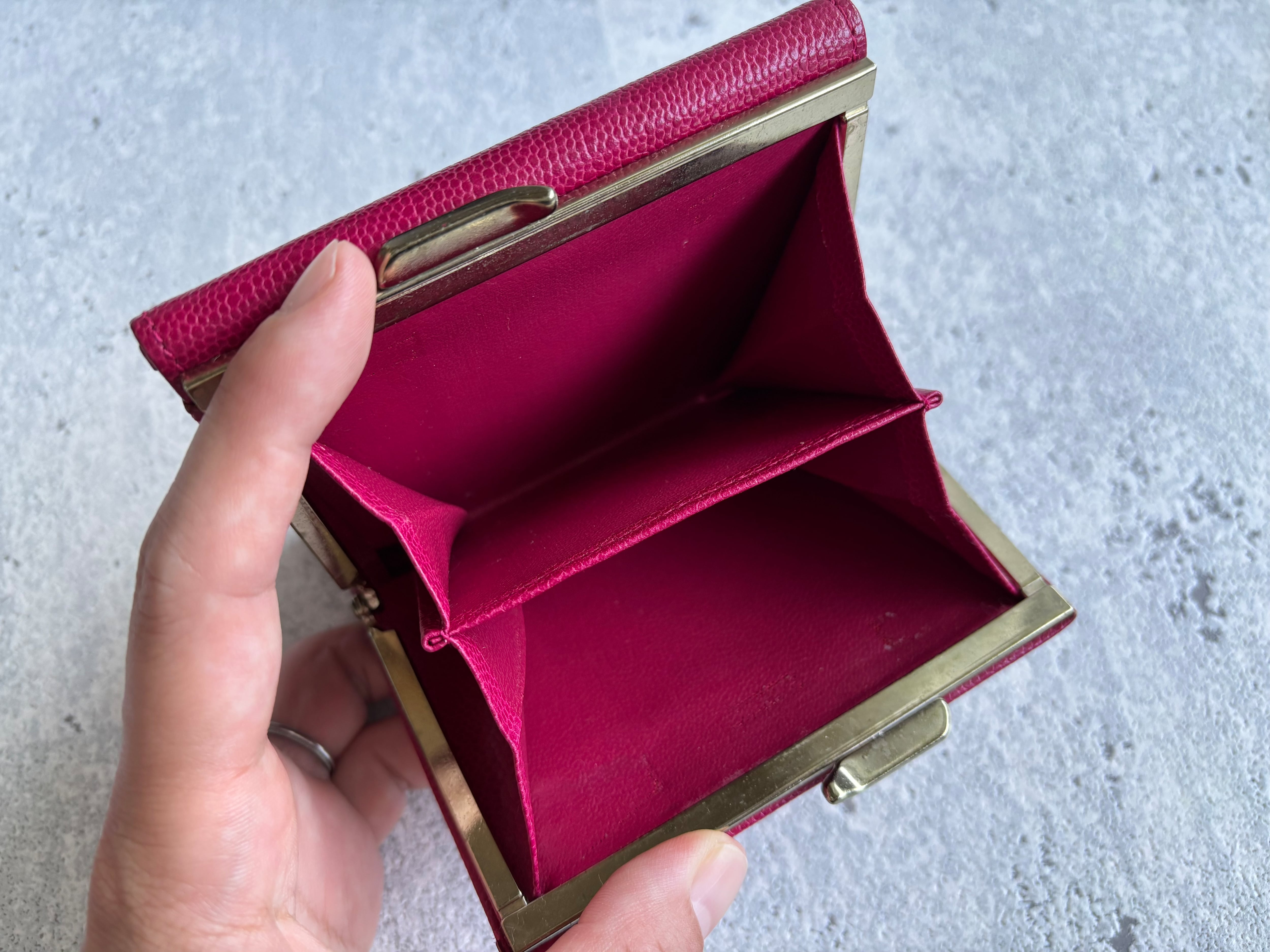 GIVENCHY がま口財布 ピンク | Petit luxe Vintage