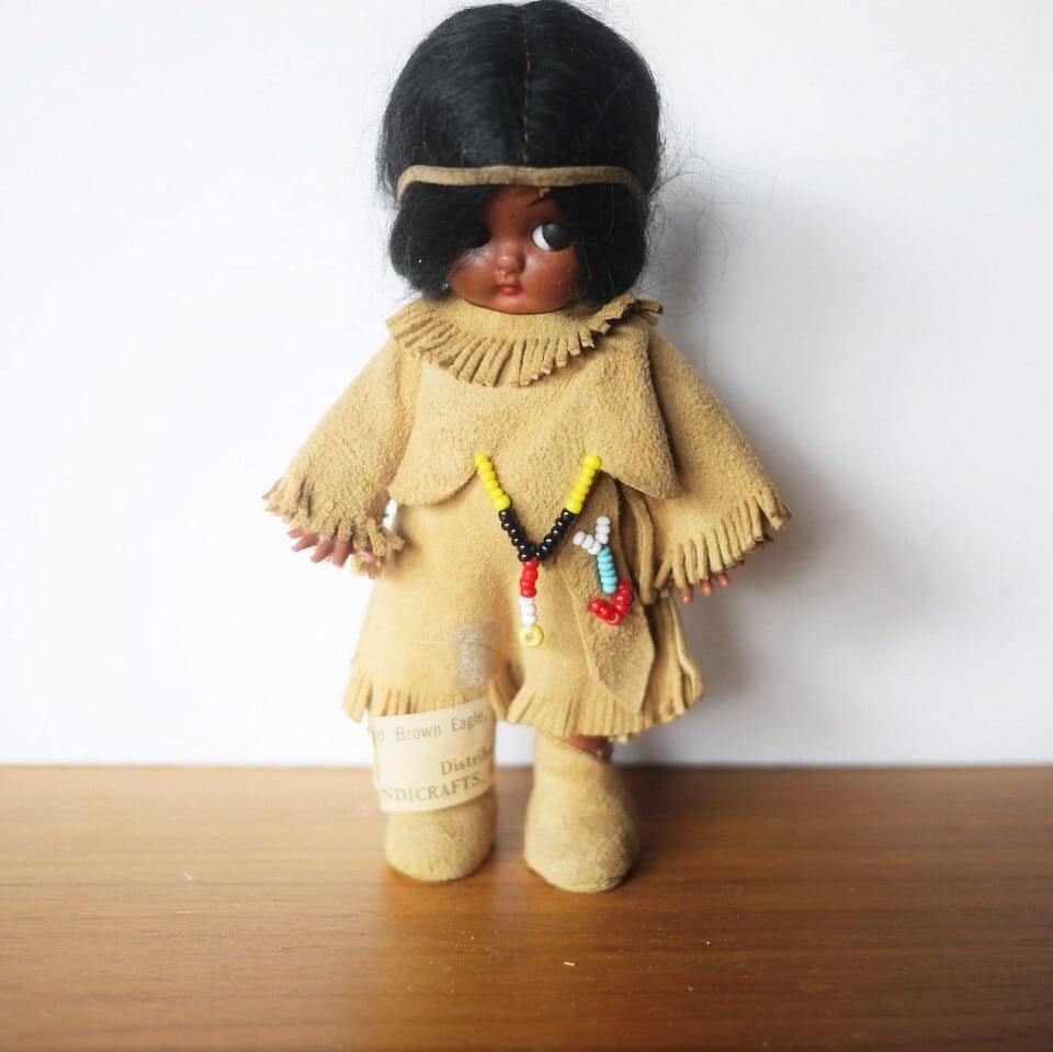 ネイティブアメリカン人形 スリープアイドール カナダヴィンテージ