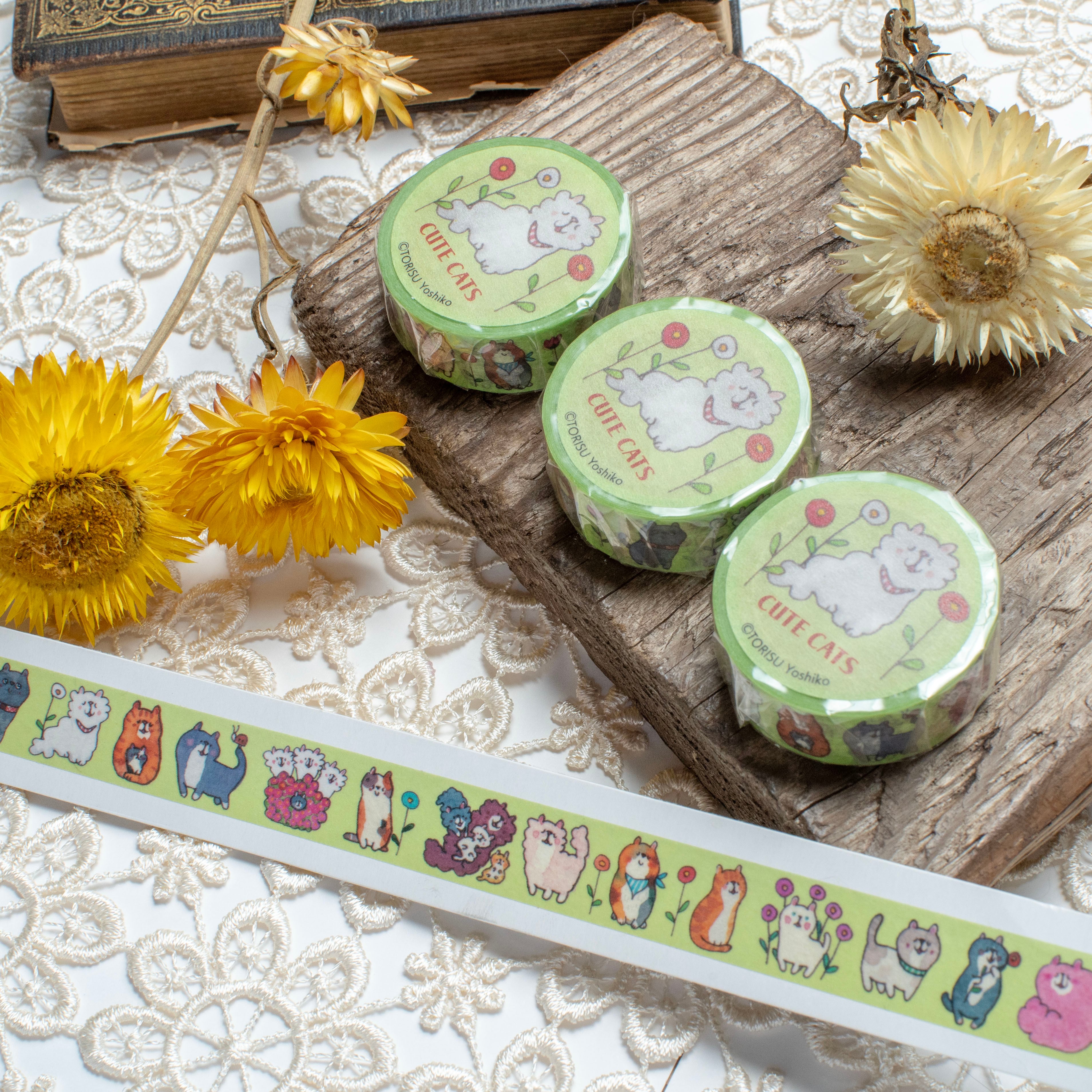 CUTE CATS (猫のマスキングテープ)