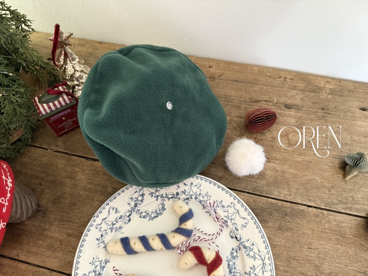 Oren X-mas［取寄］eve pompom beret