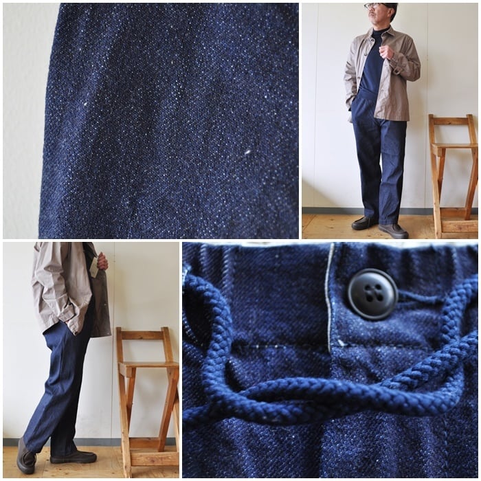 FOB FACTORY（FOBファクトリー） F0508 デニム トラックパンツ