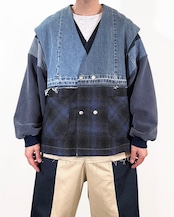 MK27A-V-01 CLOAK-VEST #BLU TYPE1