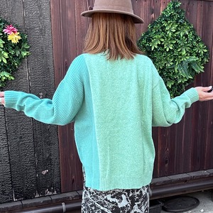 アシメニットプルオーバー