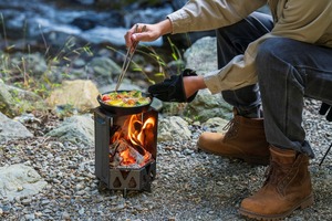 UM fire pit mini ユーエム ファイア ピット ミニ 焚き火台 二次燃焼 五徳セット 収納袋付き
