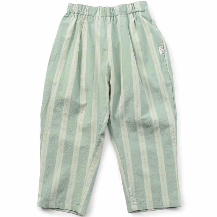 Stripe Easy Pants【80-140cm】Green