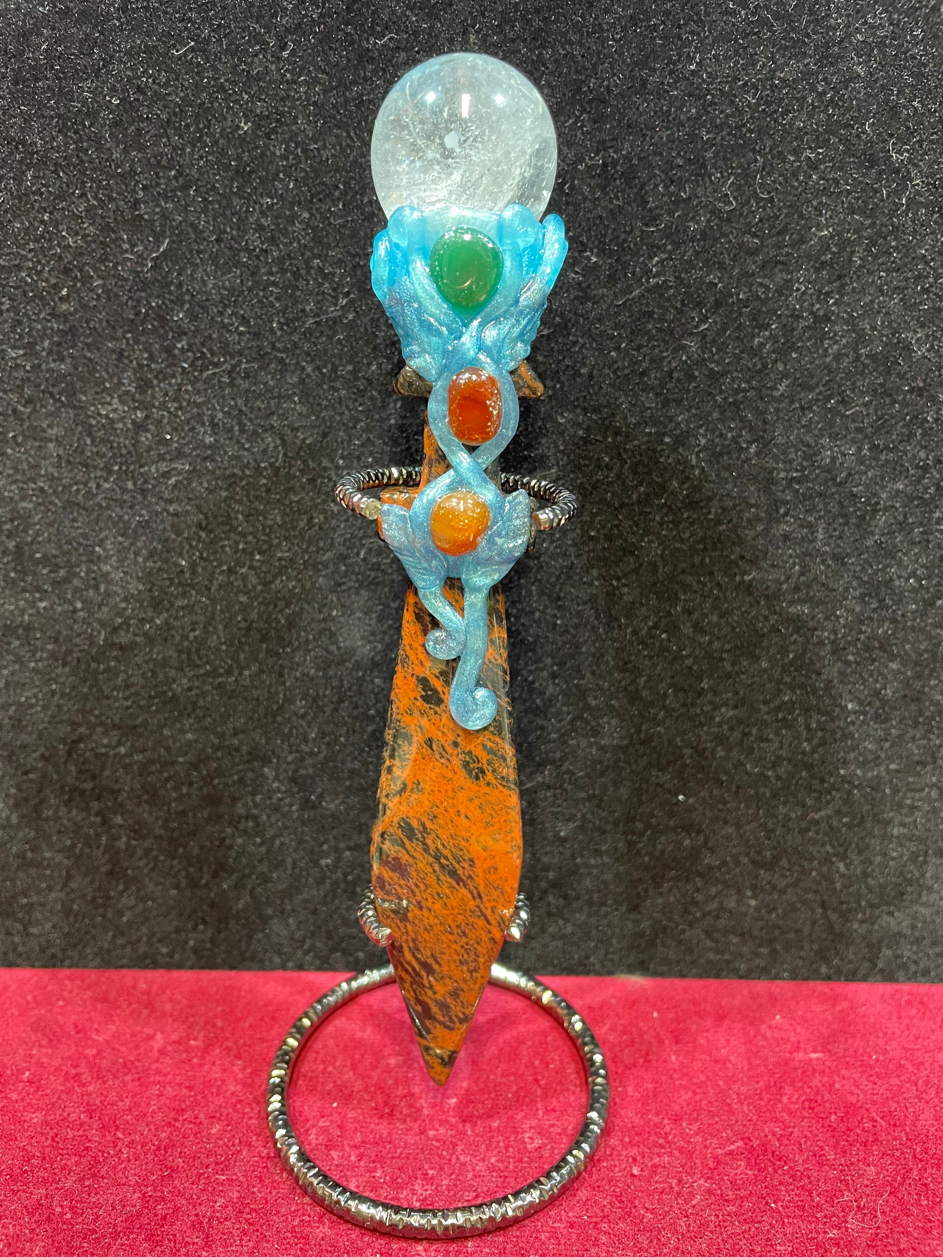 5) エネルギーを高める超アイテム!「アート・クリスタルワンド」タガーナイフ型