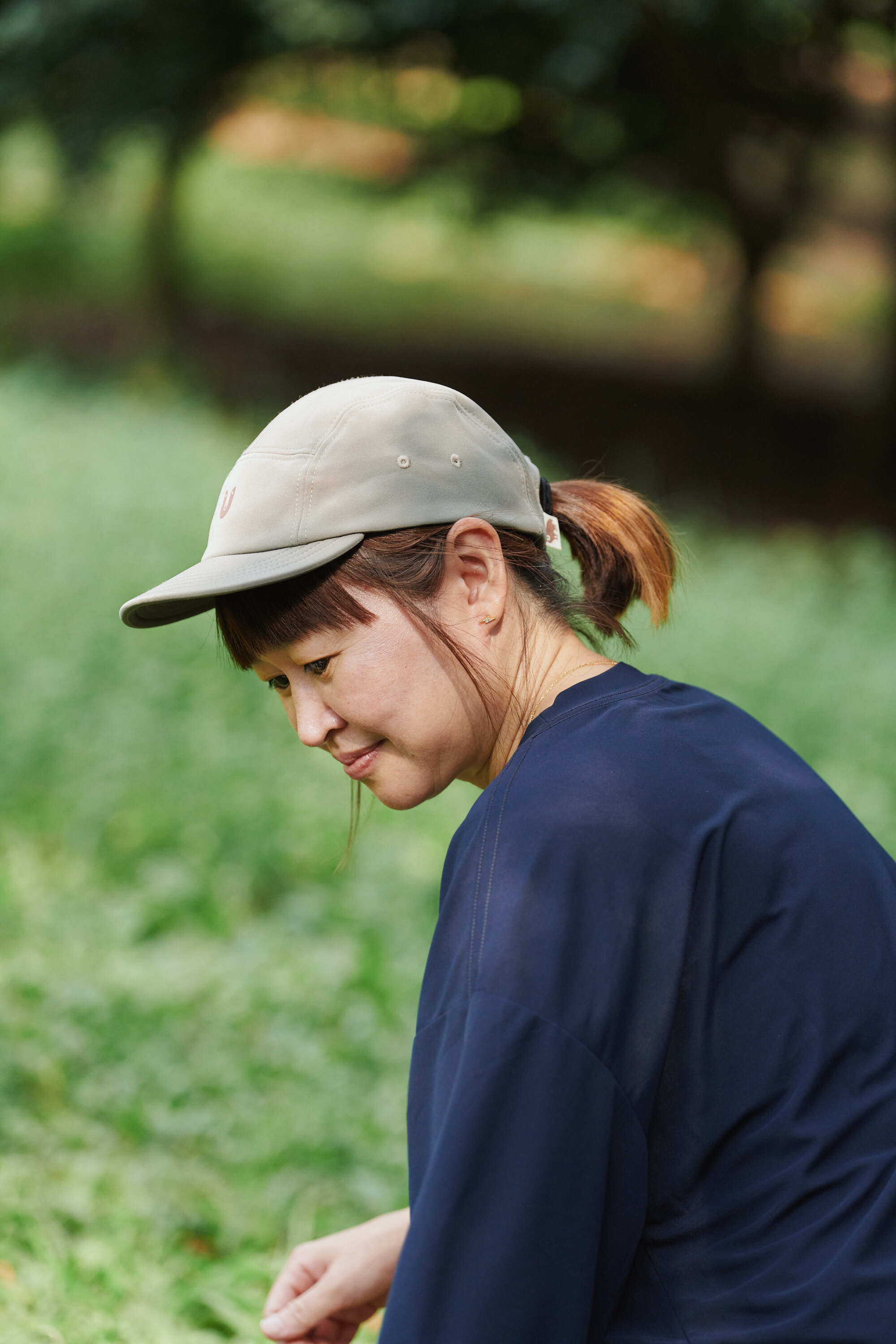 タヌキ　tannuki キャップ　ランニング　登山 Sato Synthetic Mesh Cap: Color Brown | TANNUKI Running Wear Shop