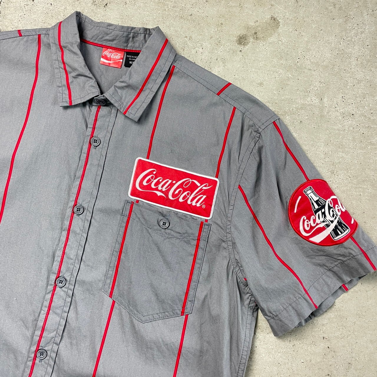 ボタニカルキャンドル バラ かすみ草 Coca Colaコカ・コーラ☆ワッペン