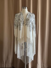 ANNA SUI O'NEILL long fringe cardigan-4805-7