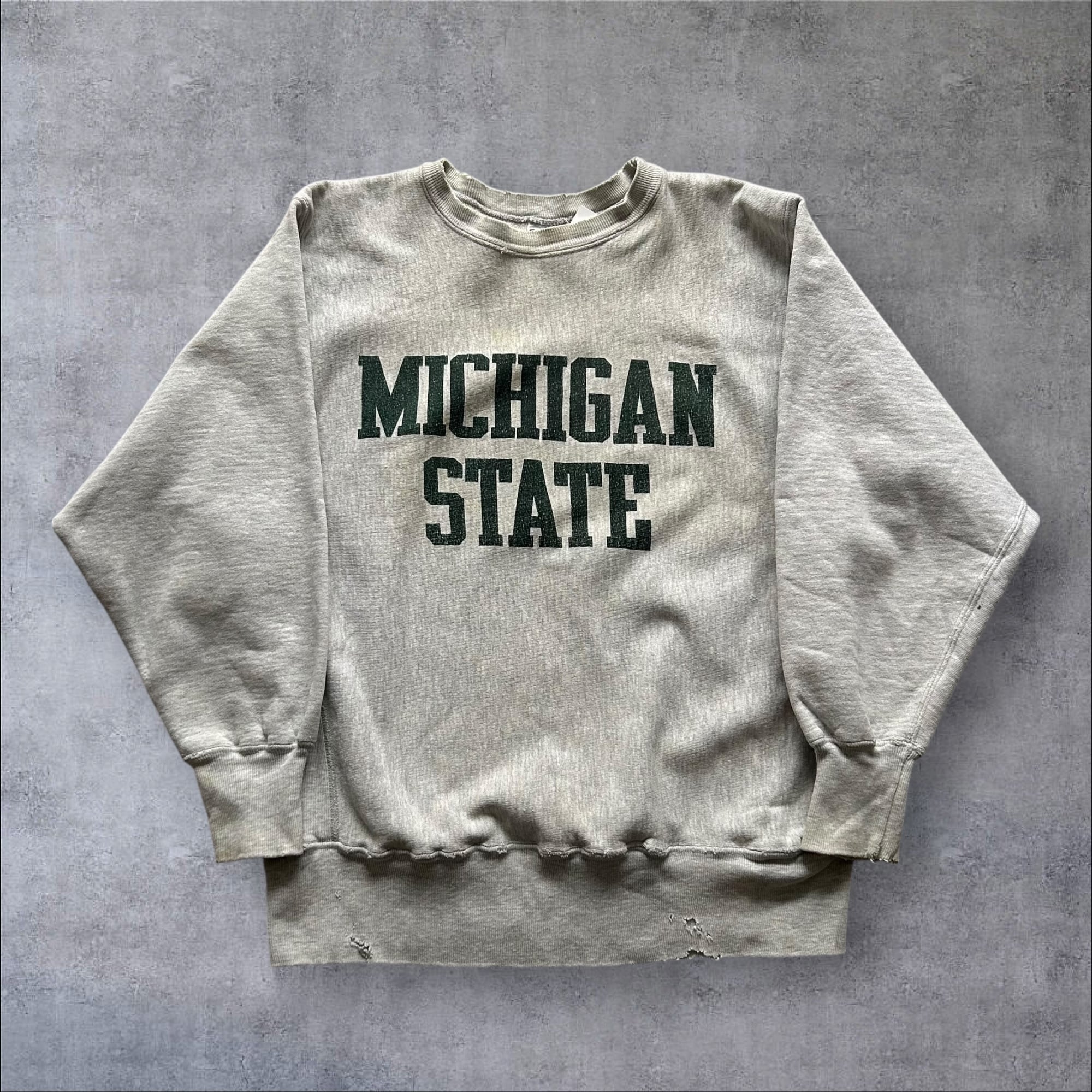 1990s Champion R/W Sweat "Michigan State"【高円寺店】