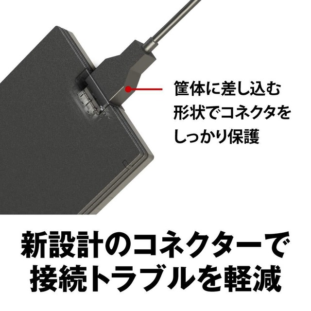 バッファロー BUFFALO USB3.1Gen1 ポータブルSSD 480GB 日本製 PS5/PS4(メーカー動作確認済) 耐衝撃・コネクター保護機構 SSD-PG480U3-B/NL