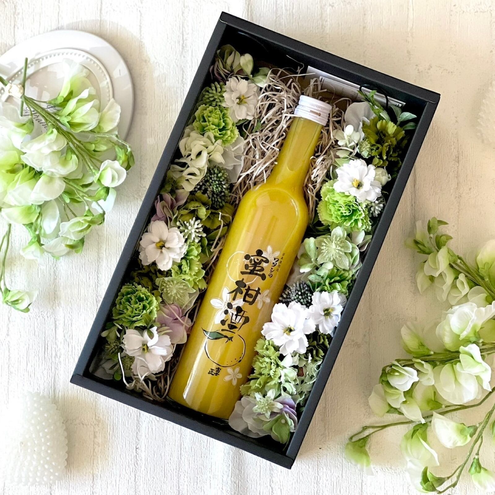 選べる！リキュール&アーティフィシャルフラワーボックス | 日本酒