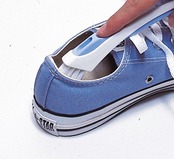 オーエ 洗濯ブラシ オレンジ 約縦23×横4×奥行2.5cm ランドリーウォッシュ フィット シューズ ブラシ