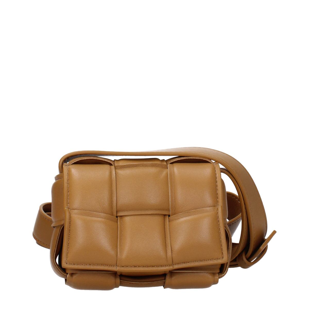 【新品】BOTTEGA VENETA ボッテガヴェネタ レディース クロスボディバッグ レザー ブラウン 716648VCQR12593