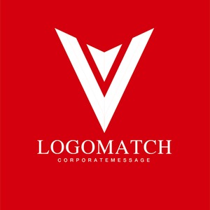 勝利するVのロゴ