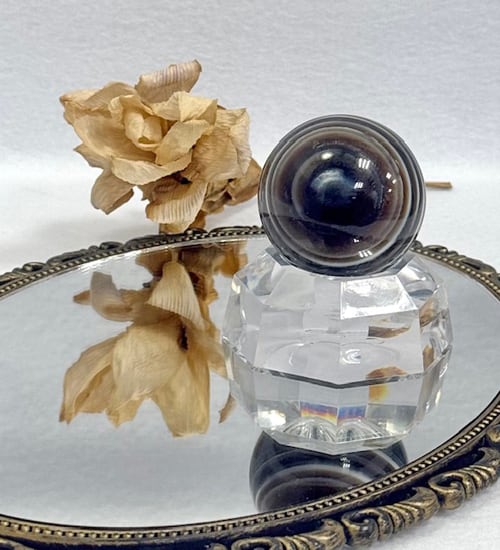 天眼石 アイアゲート 丸玉 スフィア 天然石 パワーストーン 瑪瑙