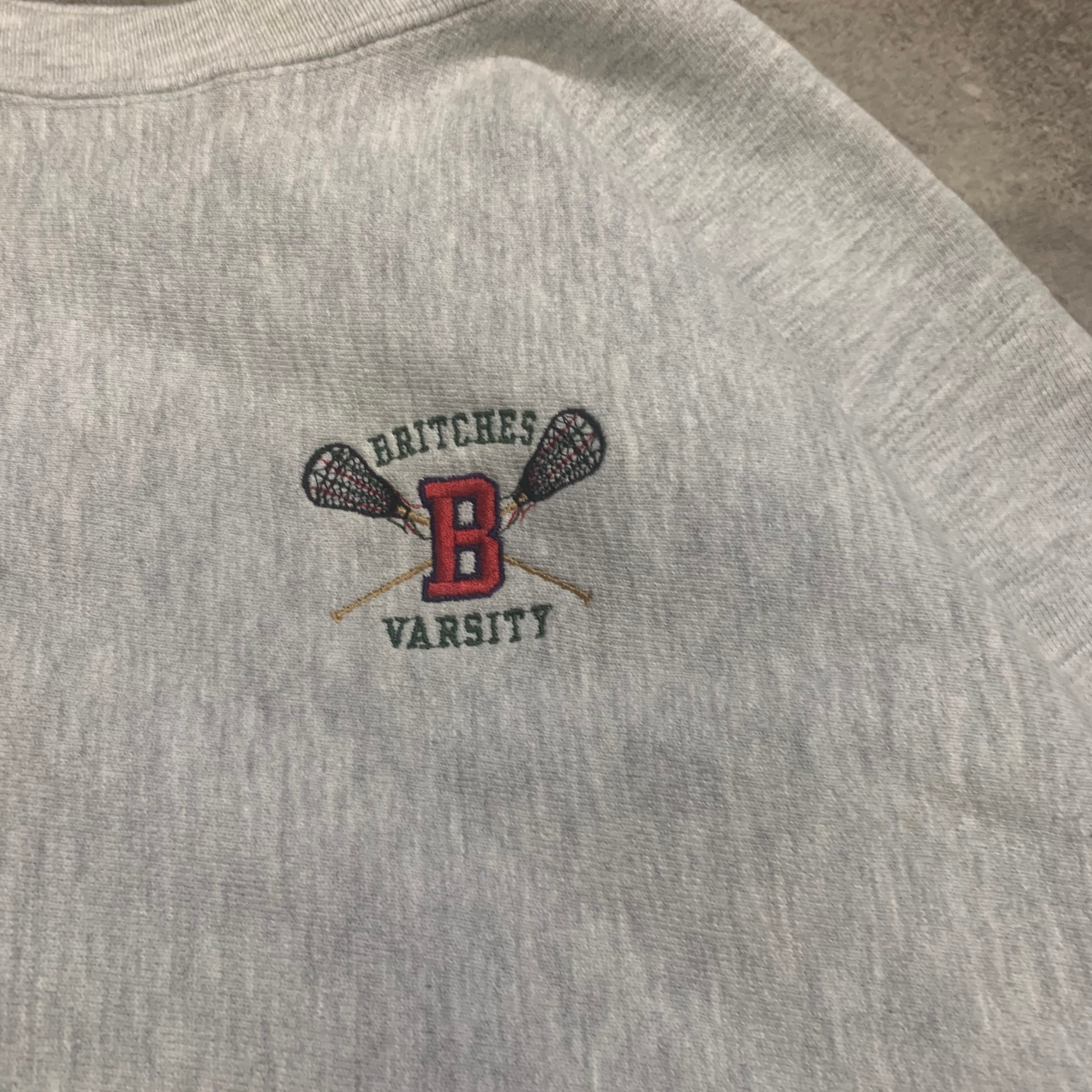 背面プリント 90s USA製 リバースウィーブ(REVERSE WEAVE) カレッジ 