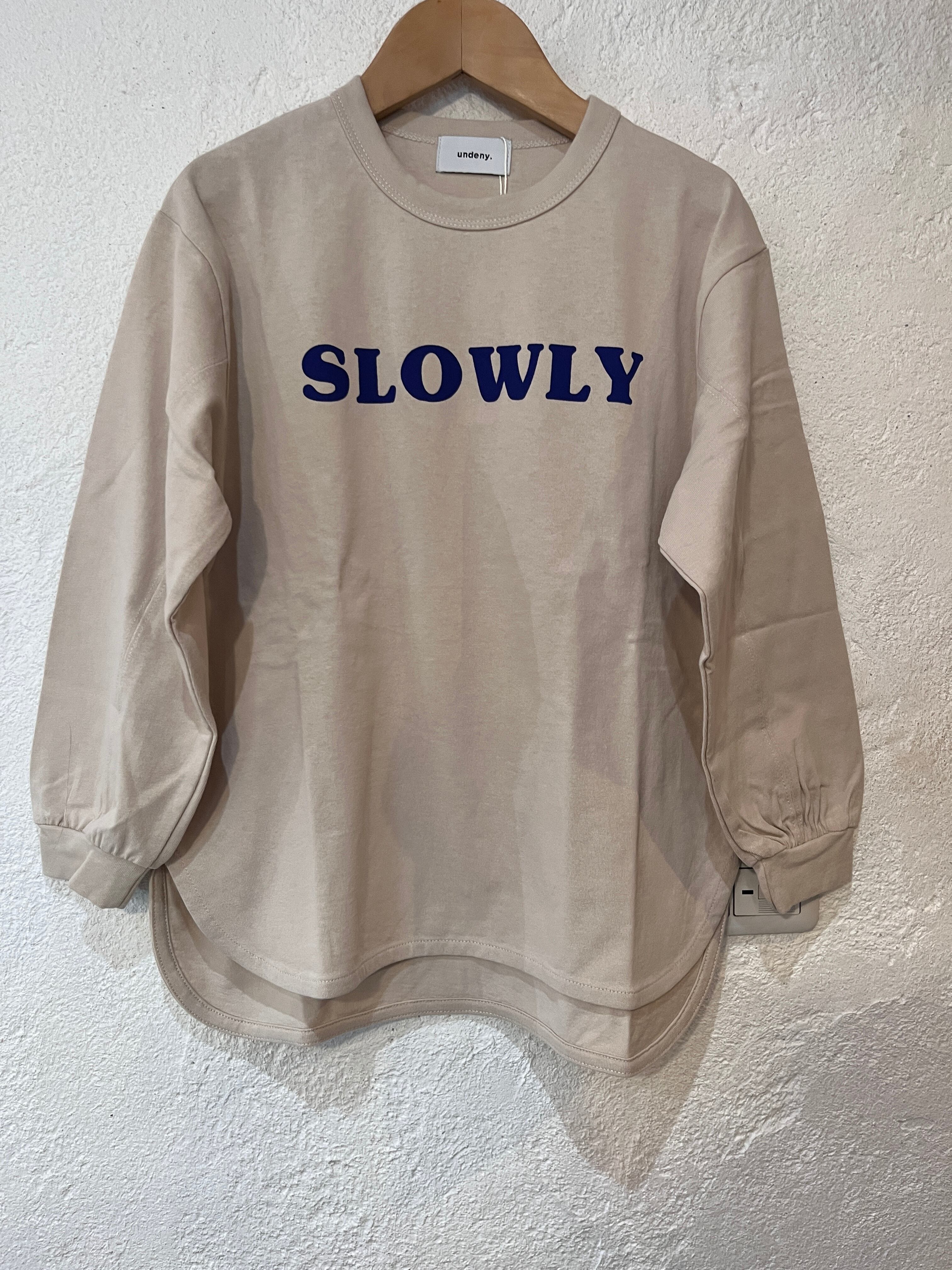 送料無料：KIDS:undeny /　SLOWLY Tシャツ110-160㎝