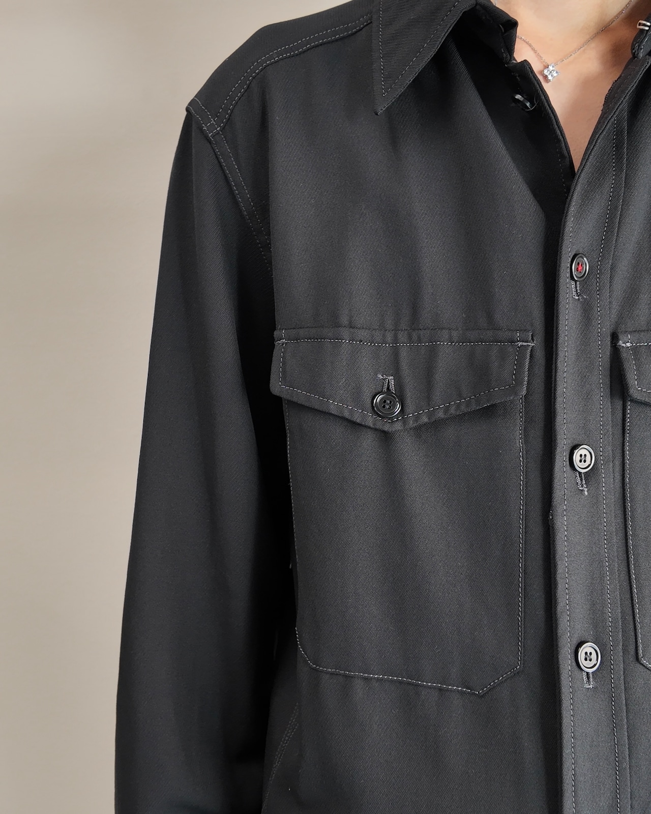 【PRADA sports】virgin wool C.P.O jacket