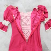 フラダンス 衣装 ワンピース ドレス ピンク系 パンドール ハワイアン アロハ フラ ダンス レッスン 練習 Paondor パフスリーブ レース かわいい 華やか 鮮やか おしゃれ 光沢 ふんわり ホワイト系 ピンク 白 花柄 フラダンス衣装 楽しい イベント 可愛いデザイン パーティー 女性用 フェスティバル パーティードレス ステージ衣装