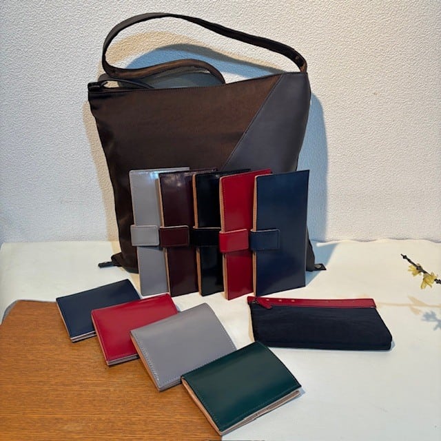 B.stuff　 再入荷！ナイロンコンビ変形2WAYショルダー(ディープブラウン)