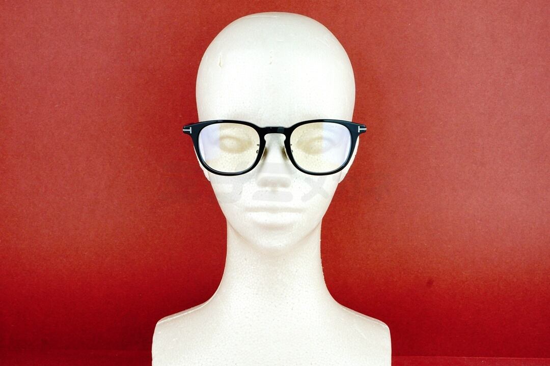 TOM FORD ブルーライトカット TF5725-D-B-N 001 ウェリントン メンズ