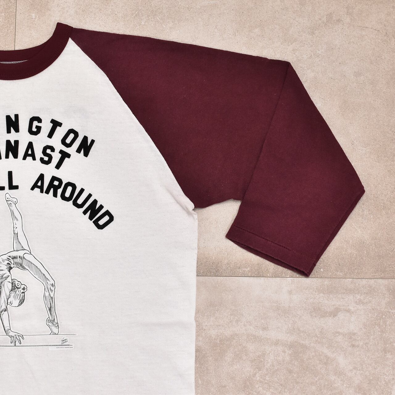 70s USA Russell Athletic raglan Tee | 古着屋 grin days memory