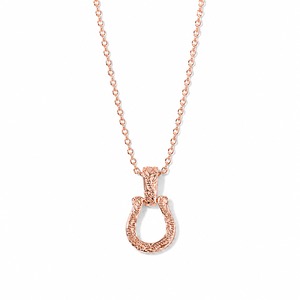 Heritage horseshoe Necklace（ローズ）