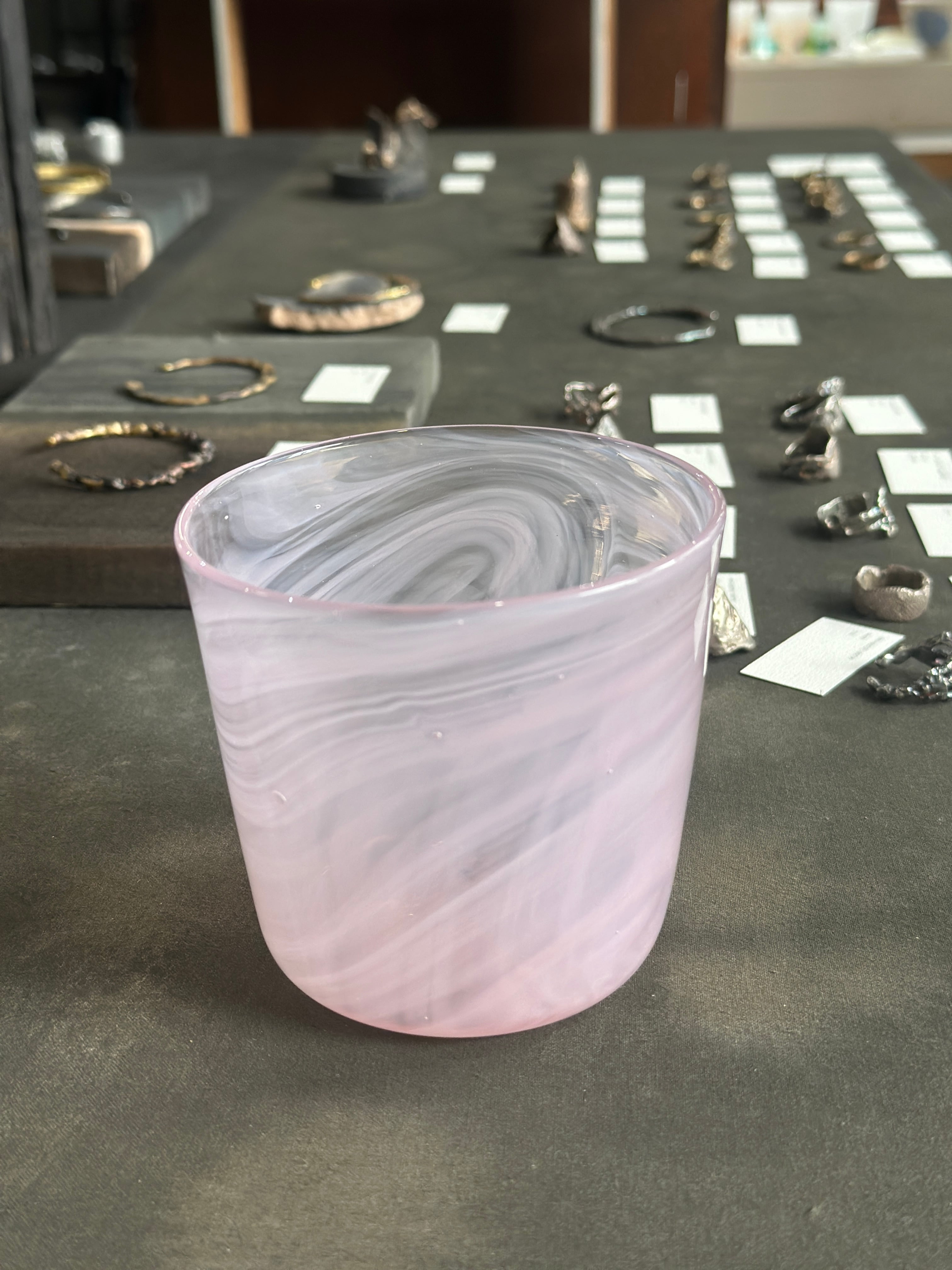 Pink free cup 冨井弥樹 Miki Tomii