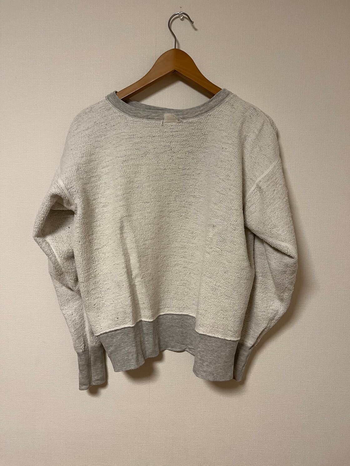 Fruit of the Loom vintage sweat ヴィンテージスウェット 前vガゼット