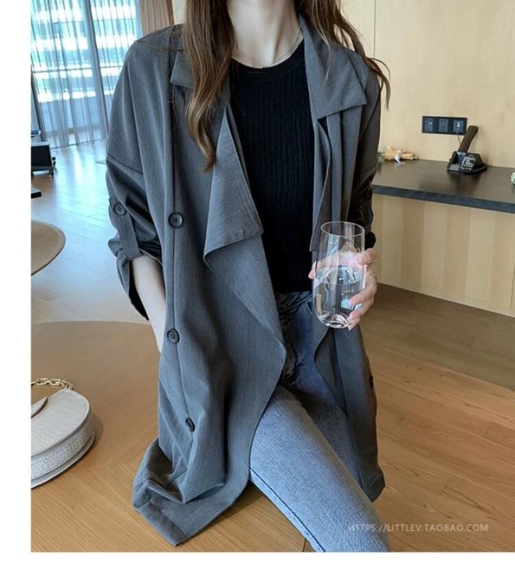 ルーズトレンチジャケット　AJ33167-3157