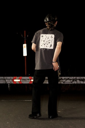 Stencil Patch V-Gusset Tee