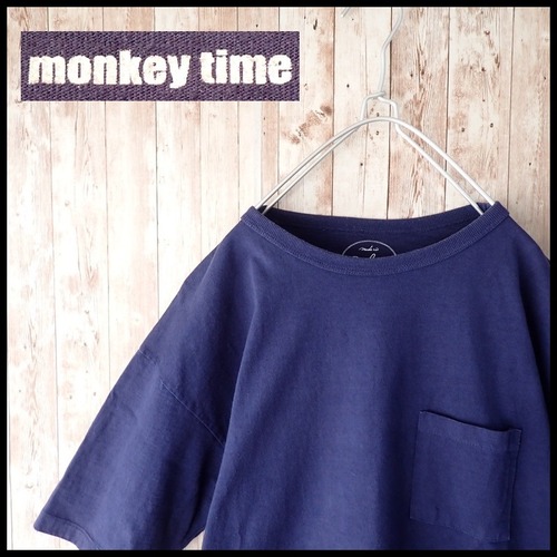 monkey time モンキータイム ユナイテッドアローズ アメリカ製 Tシャツ