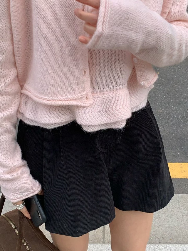 (予約) signature / Eddie cardigan set 3color