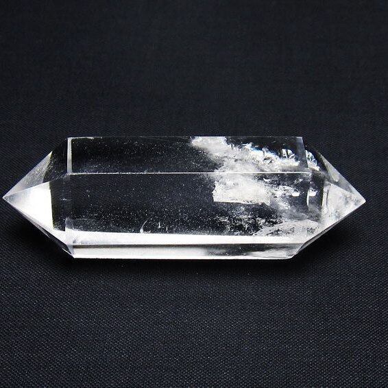 水晶 六角柱 ダブルポイント 一点物 142-8655