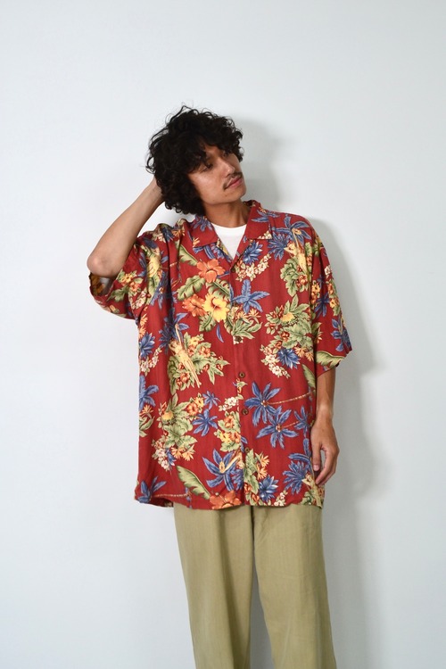 90s Tommy Bahama silk aloha shirt