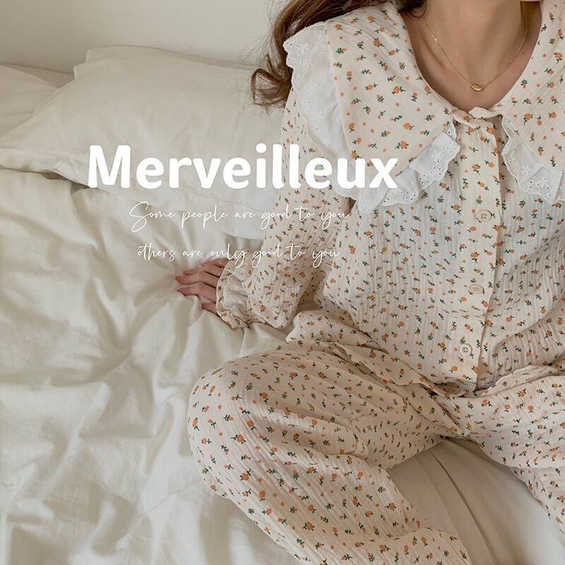 カラーフローラルスプリングオータムルーズカジュアル ロング 春物 秋物 花柄 萌量不足61911505808