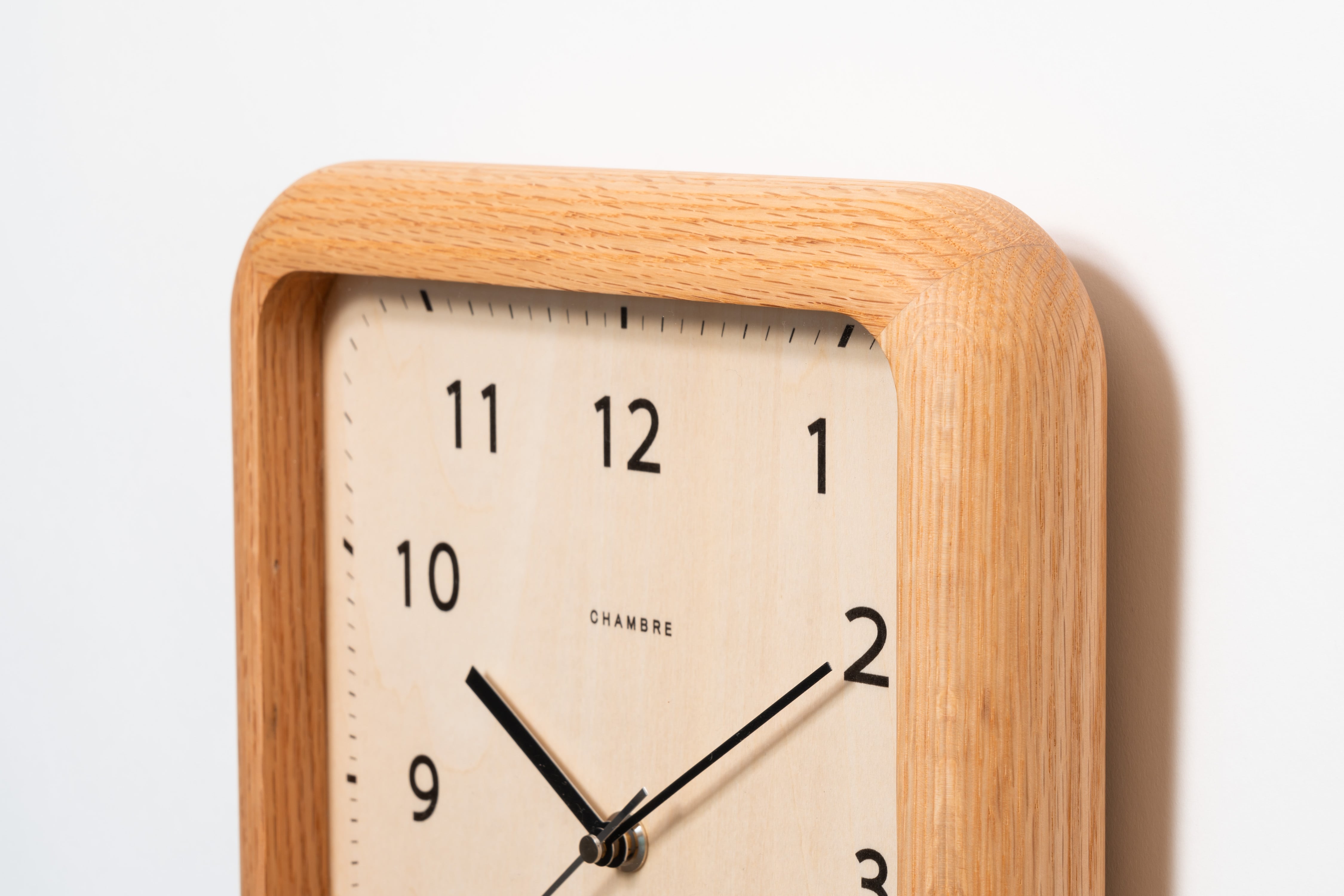 CHAMBRE オーク 掛け時計 BOOK CLOCK OAK | シャンブル【CHAMBRE】byインターゼロ