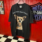 90s USA of MEXICO製 TULTEX タコベル 企業Tee 黒 タコベル